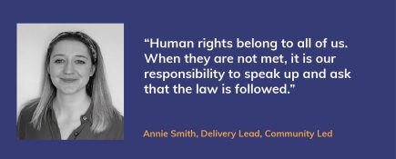 Blog: Driving change through human rights